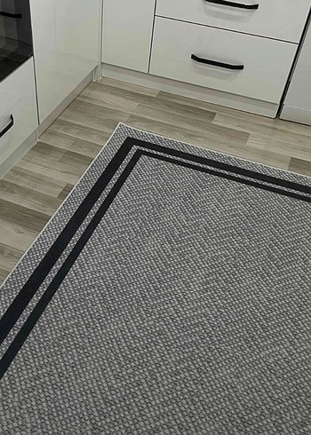 lacivert ve kremsi Modern Desenli Halı 1 adet - Görsel 7