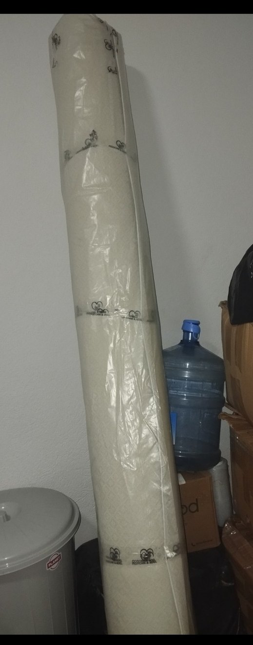 lacivert ve kremsi Modern Desenli Halı 1 adet - Görsel 4