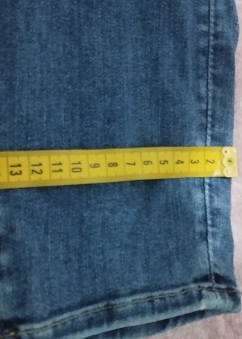 yüksek bel likralı dar paça kot pantolon - Görsel 3