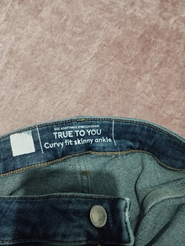 yüksek bel likralı dar paça kot pantolon - Görsel 5