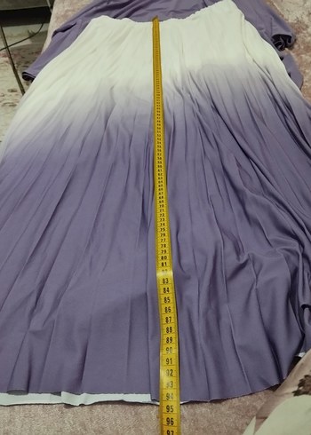 etekli ikili takım  sandy kumaş  2 beden - Görsel 3