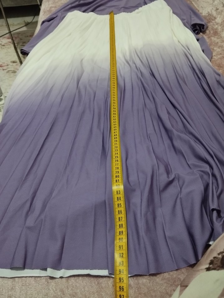 etekli ikili takım  sandy kumaş  2 beden - Görsel 3