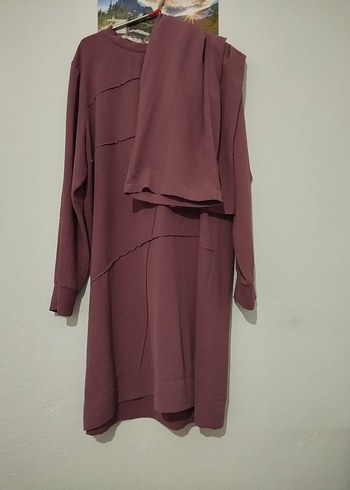 gül kurusu ikili takım - Görsel 4