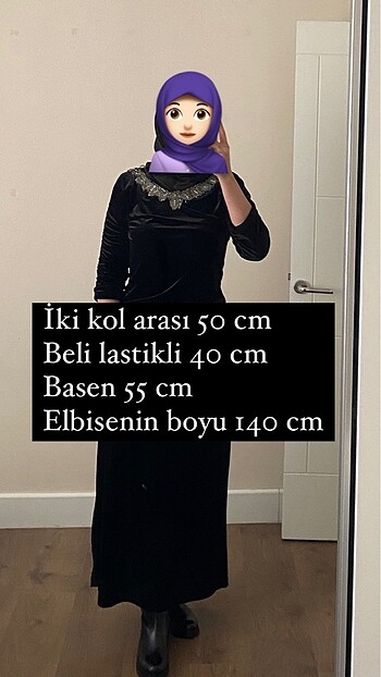 40 Beden siyah Renk Kadife uzun elbise
