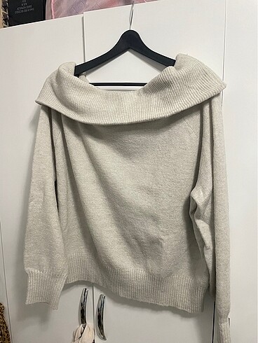 H&M OMZU AÇIK KAZAK