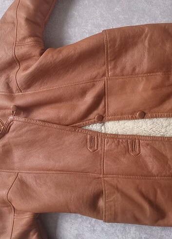 l Beden kahverengi Renk Vintage deri kaban