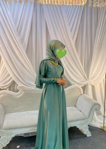 tam bir düğün abiyesi
