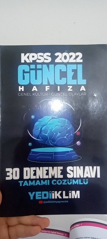 Kpss genel kültür-güncel olaylar 30 deneme