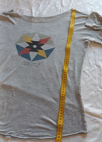 xs Beden gri Renk Mudo kadin uzunnkollu tshirt