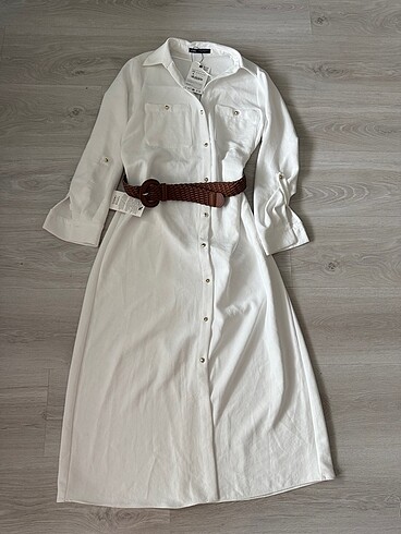 xs Beden beyaz Renk Zara elbise