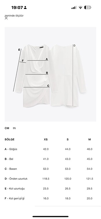 xs Beden turuncu Renk Zara elbise