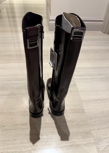 37 Beden bordo Renk Zara çizme