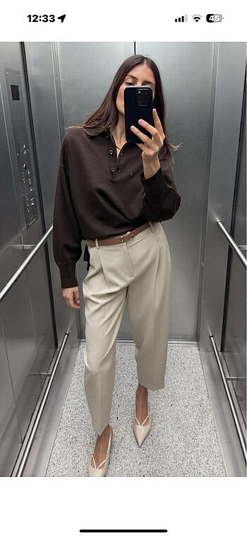 Zara pantolon etiketlidir