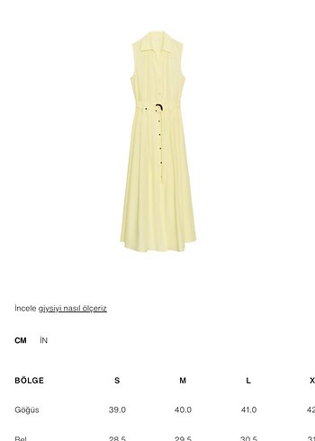 Sarı Kemerli Kolsuz Uzun Keten Elbise - Görsel 4