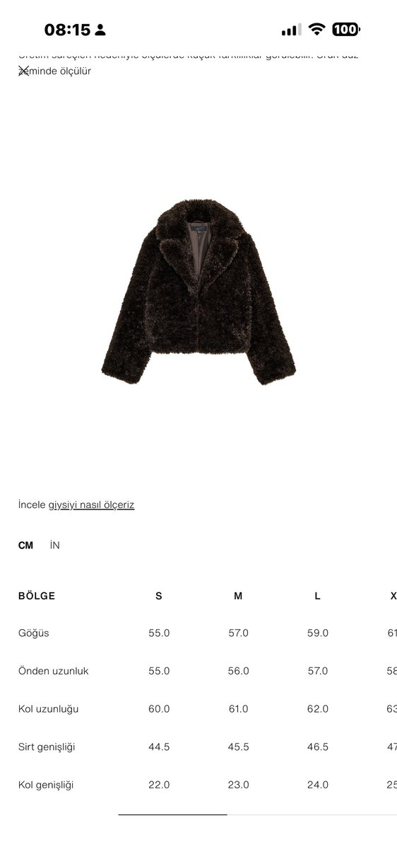 Kahverengi Kısa Kürk Detaylı Kadın Ceket - Görsel 3