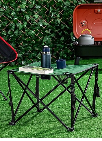 Diğer Katlanır Kamp-Piknik Masası 47 cm Yeşil
