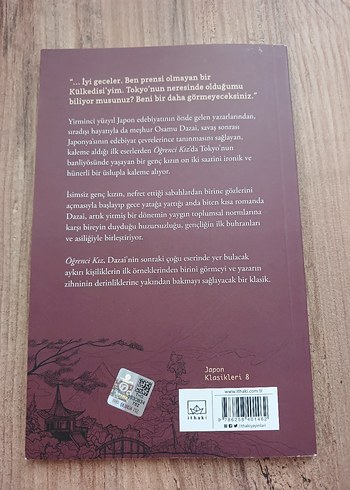 Öğrenci Kız - Osamu Dazai - Görsel 2