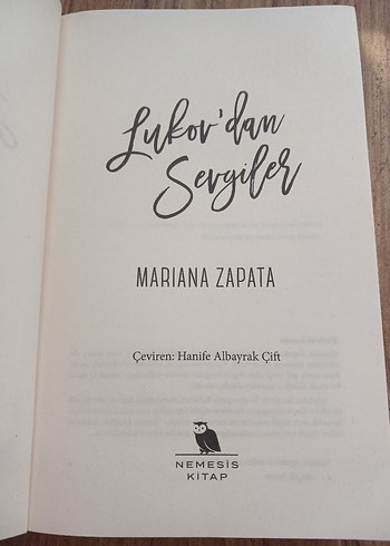 Mariana Zapata - Lukov'dan Sevgiler Romanı - Görsel 3