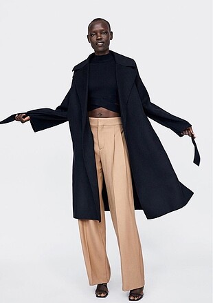 Zara triko crop top kazak