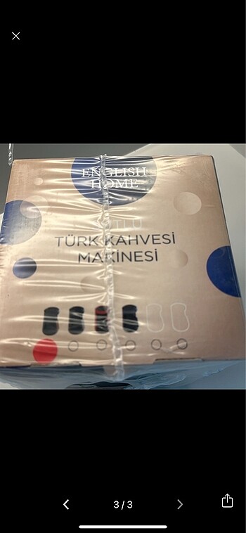 English home sütlü Türk kahve makinası
