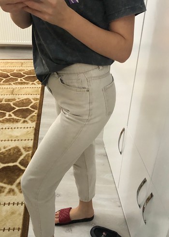 38 Beden ten rengi Renk addax bej jean