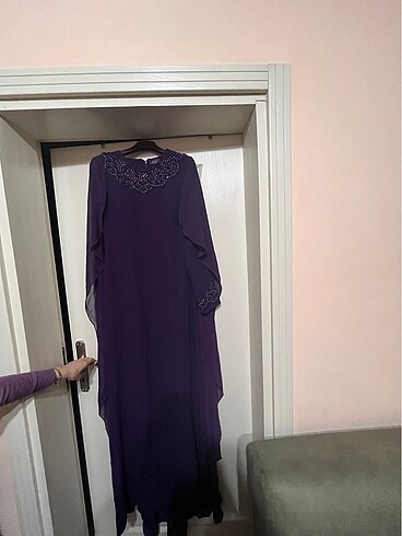 m Beden mor Renk Mor abıye tül şu