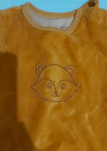 Bej Baskılı Bebek Erkek Body - Görsel 3