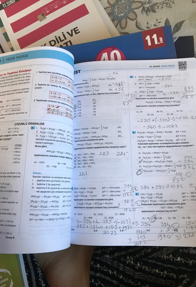 11. Sınıf Biyoloji ve Kimya Soru Bankası - Görsel 4