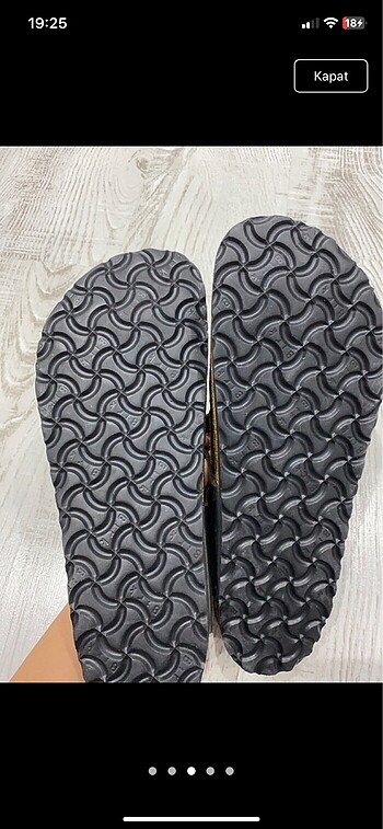 41 Beden Birkenstock kadın terlik