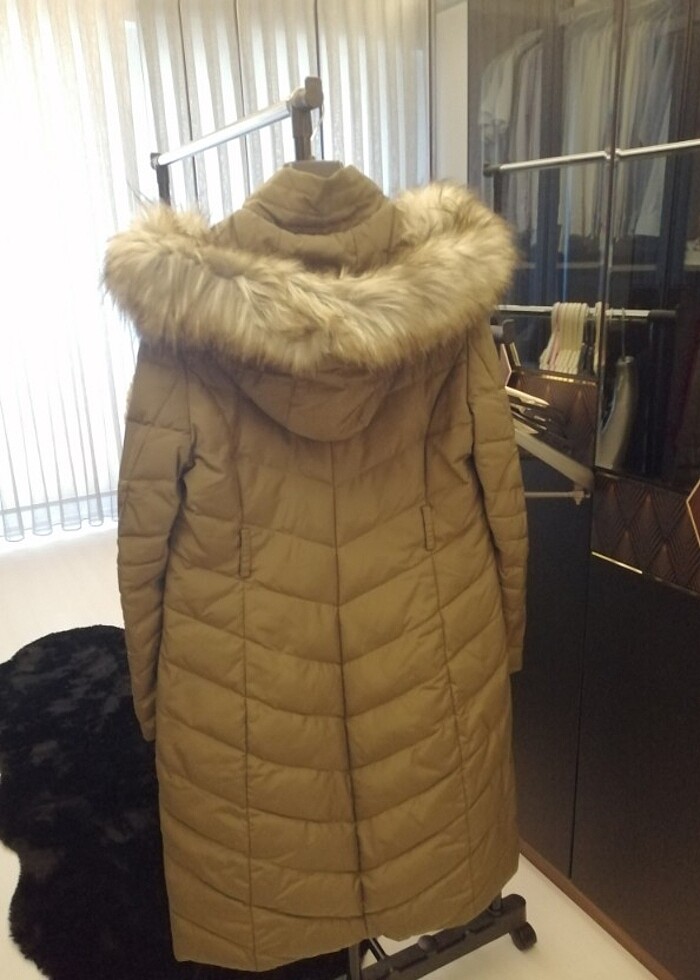 Kayra kaz tüyü mont - Görsel 2