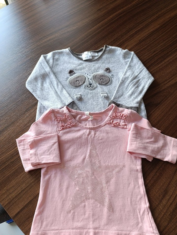 6-9 ay  9-12 ay  12-18 ay alt  12-18 ay sweat 3-4 yaş tişört - Görsel 2