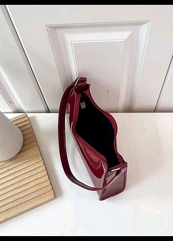  Beden bordo Renk Cherry red bordo çanta kol çantası