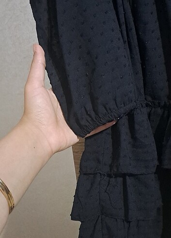 l Beden siyah Renk Tunik olarakta olur kısa elbise olarakta olur m-l marka KASIDE