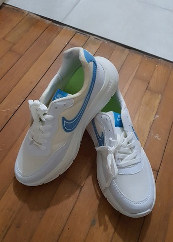 Nike Nike Beyaz Platform Topuklu Spor Ayakkabı