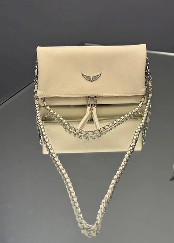 Beden beyaz Renk Zadig & Voltaire Beyaz Deri Ofis Çantası