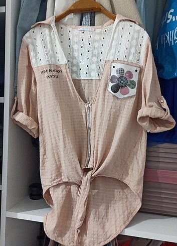Fisto detaylı bluz