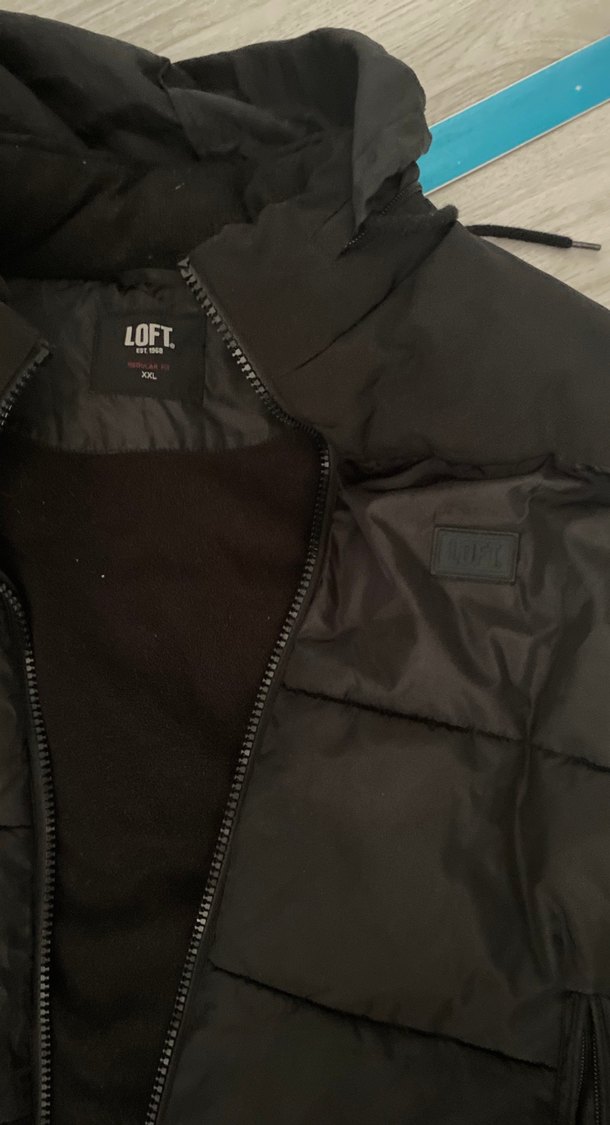 Siyah Fermuarlı unisex Yelek - Görsel 2