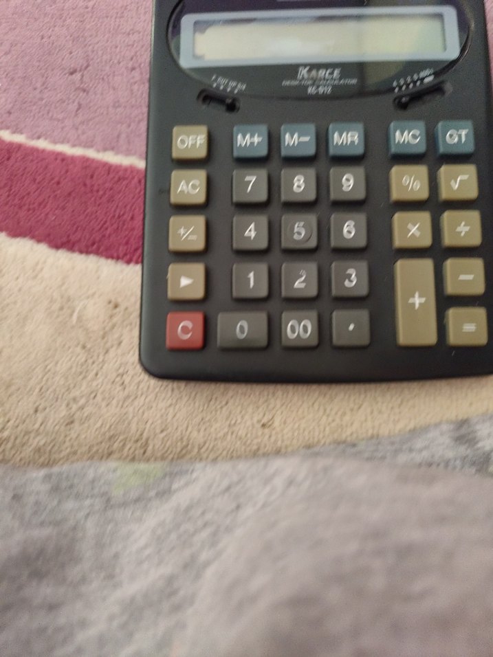 siyahMasaüstü Hesap Makinesi - Görsel 3