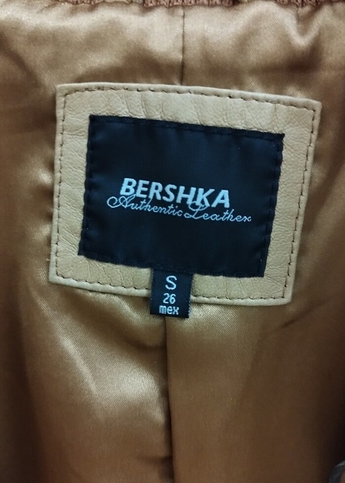 Bershka y2k deri ceket - Görsel 3
