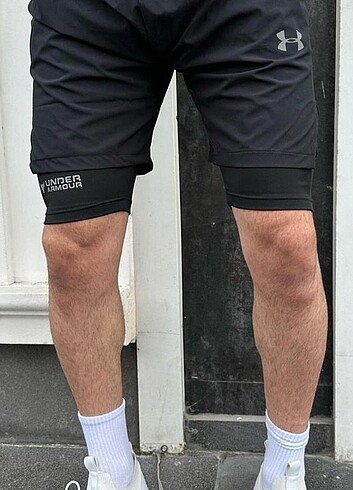 Ultra Premium Taytlı Sporcu Şort ????????