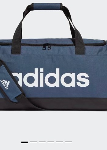 adidas orta boy koyu mavi Spor Çantası