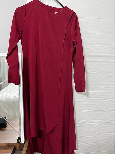 38 Beden bordo Renk Tunik