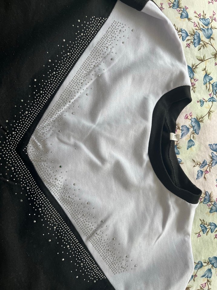 Siyah V Yaka Kadın Eşofman Takımı - Görsel 2