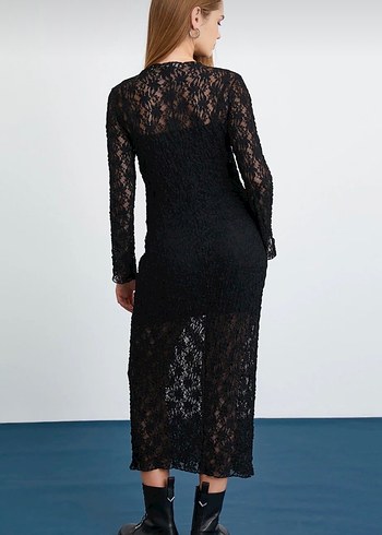 Koton Dantel Elbise - Görsel 2