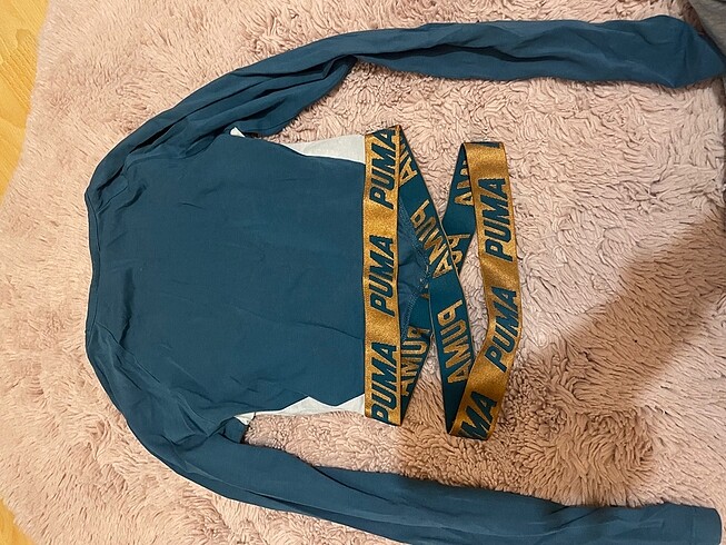 xs Beden turkuaz Renk Puma spor üst