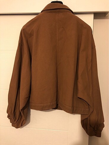 Diğer Kahverengi oversize kot ceket