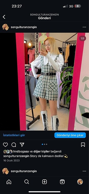 Zara Tüvit elbise