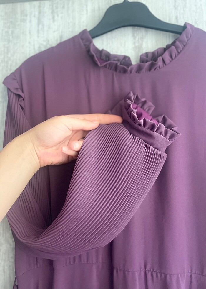 Günlük , düğünlük şık rahat elbise - Görsel 3