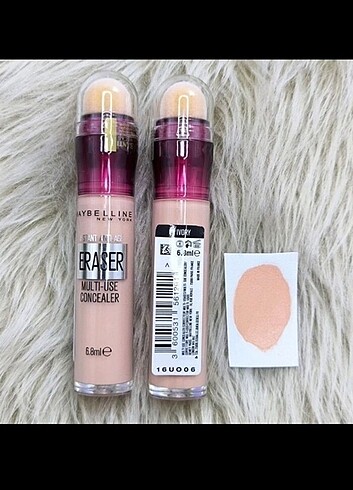 Maybelline eraser kapatıcı 1 adet 