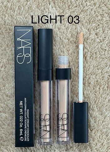 Nars concealer kapatıcı light 3 honey 1 adet